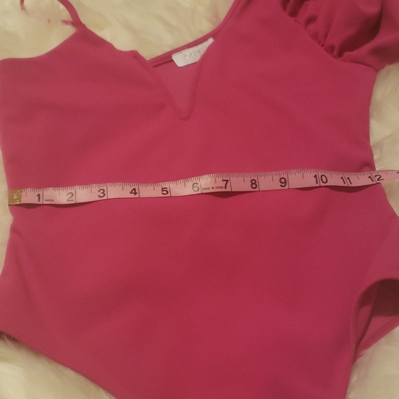 Hot Pink bodysuit - Picture 7 of 10